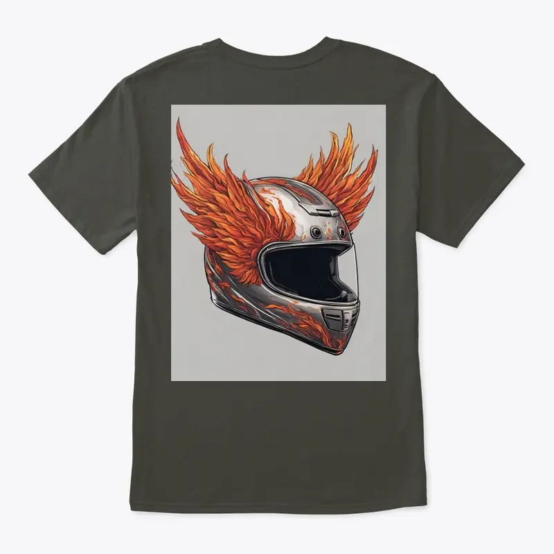 flaming biker 2